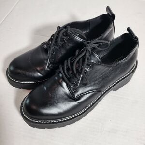 NEW Madden Girl Women's Black Phoen Loafer Size 8M